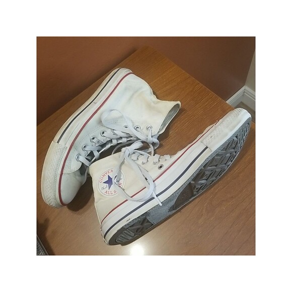 Vintage 2014 Converse Chuck Taylor High Top Sneakers Shoes 9 - Picture 2 of 10